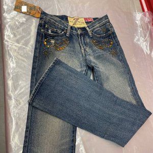 7 for All Mankind Size 26 Inseam 33 Low Rise Boot Cut New with Tags